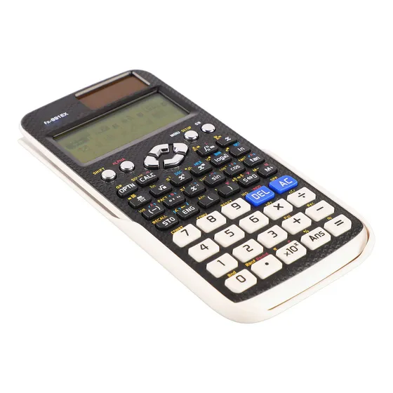 Calculadora Científica, Pantalla Grande Programable, Transpa