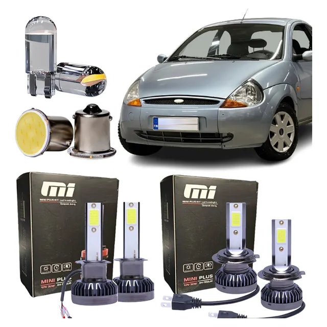 Lampara Cree Led Alta Baja Posicion Marcha Atras Ford Ka