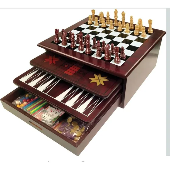 Juegos 12 En 1, Madera. Oportunidad!