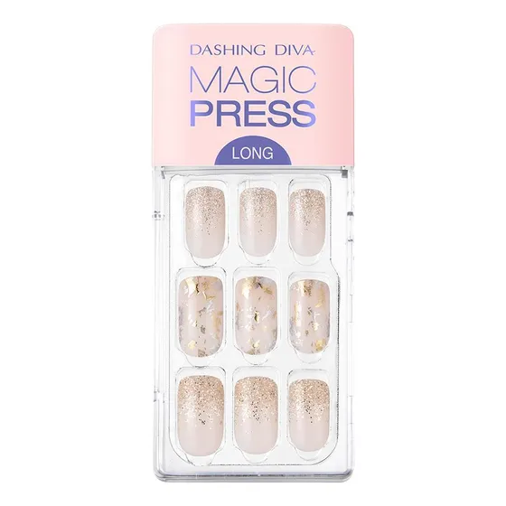 Magic Gel Press Manicure Mdr717sl Square Long-super Slim Fit