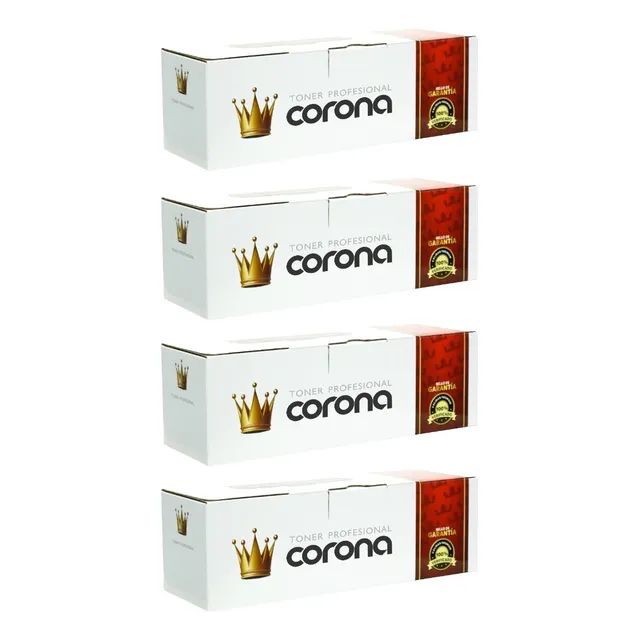 4 Pza Toner Corona Cf258a Cc Compatible Con Mfp M428fdw