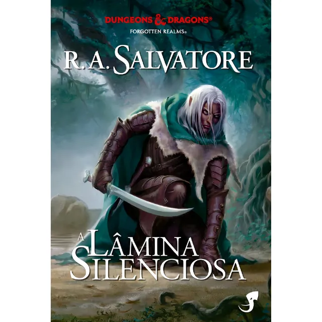 Lenda De Drizzt, A - Volume 11 - A Lâmina Silenciosa, De R. A. Salvatore. Forgotten Realms, Vol. 1. Editorial Jambô, Capa Mole Em Português