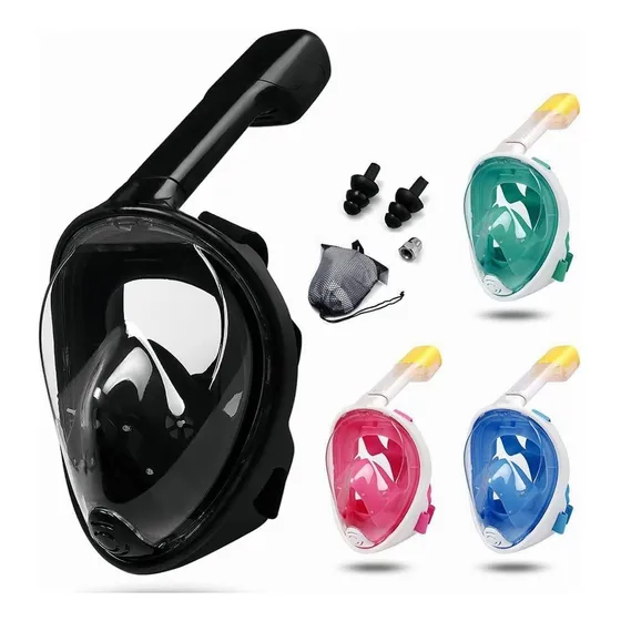 Máscara Snorkel Ninja Adaptor Accesorio Gopro Eken Playa