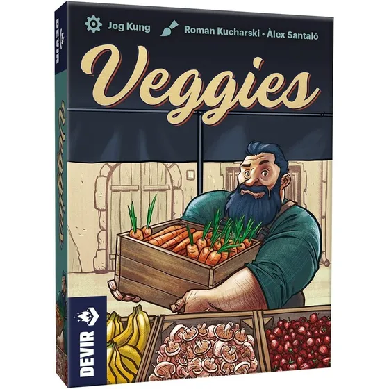 Juego De Mesa De Estrategia Veggies Devir Nuevo Español