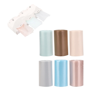 6 Rollos De Bolsas De Basura Pequeñas De Plástico Coloridas 6 Rollos De Bolsas De Basura Pequeñas De Plástico Coloridas