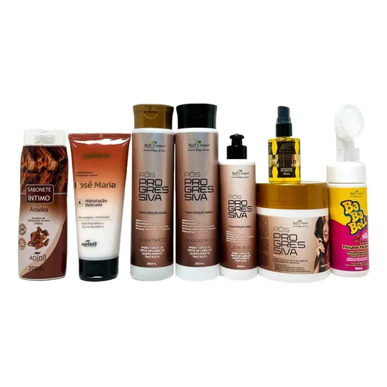 Combo Com 8 Produtos -  Pos Progressiva