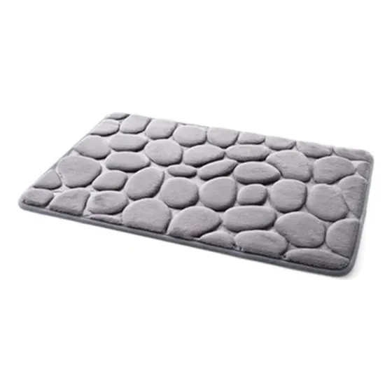 Alfombra De Baño Acolchada Anti Resbalante.