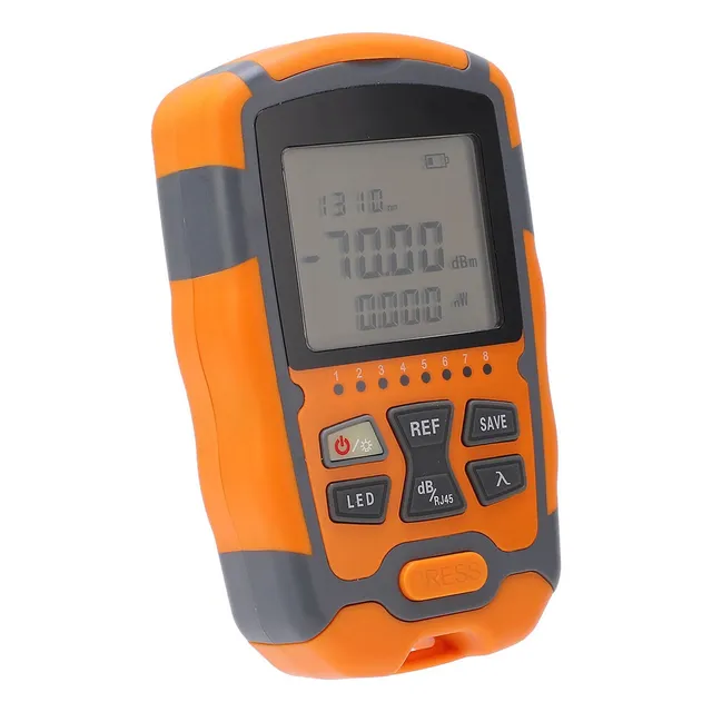 Testador De Cabo De Fibra Óptica Led Mini Power Meter Portab