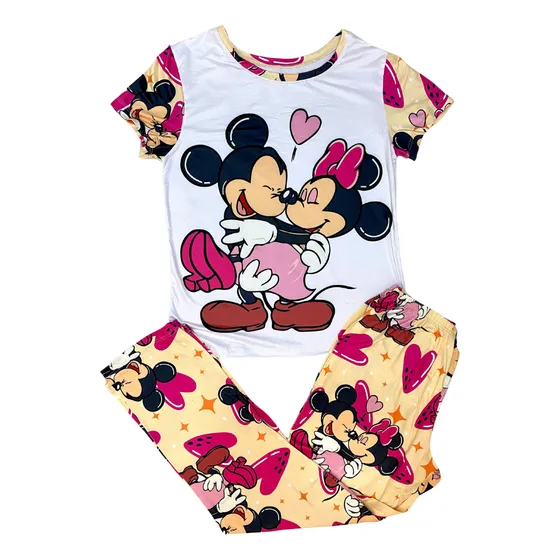 Pijama Mujer Pantalón Camisa  L-xl