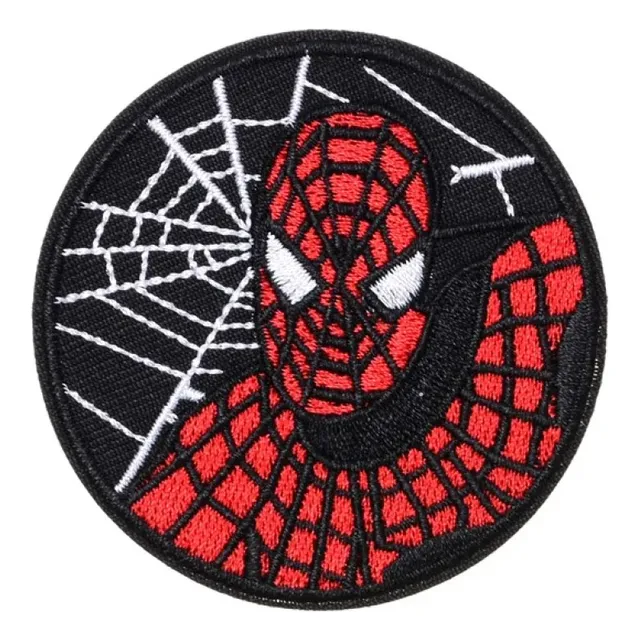 Parche Bordado Ropa Hombre Araña Niños Adherir Con Plancha