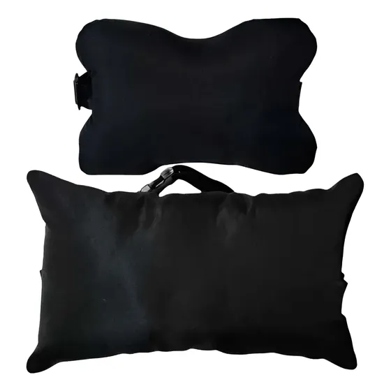 Kit Almofada Lombar + Almofada Cervical Cadeira Escritório