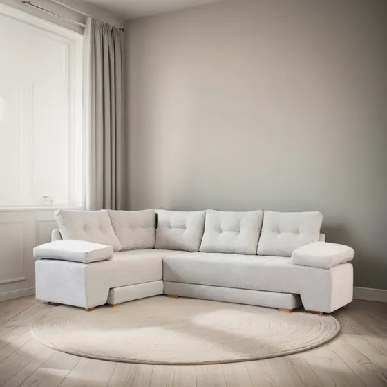 Sillon Sofa Esquinero Cama Premium Chenille Antidesgarro