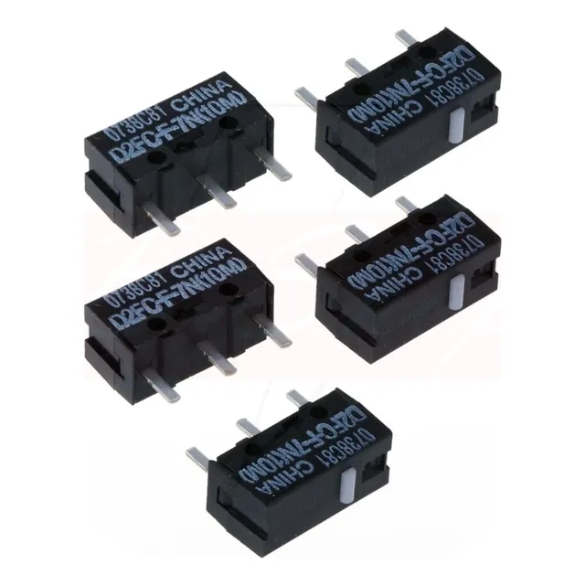 4 Micro Switch Omron D2fc-f-7n (10m) Mouse Logitech/razer