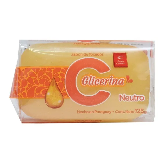 Jabón De Tocador C2 Glicerina Neutro 125g Pack X 6