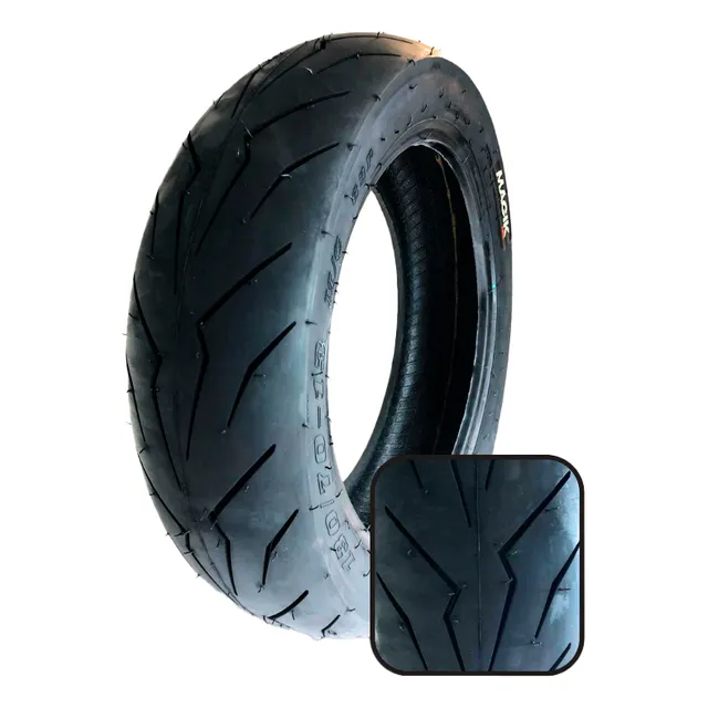 Llanta Para Moto 140/60-17 Mgk089 Tl 63p 6pr Magik Tire