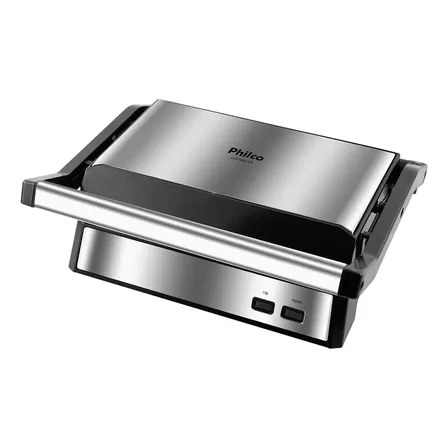 Grill E Sanduicheira Pgr21pi Maxx Clean 1000w Cinza Philco 127v