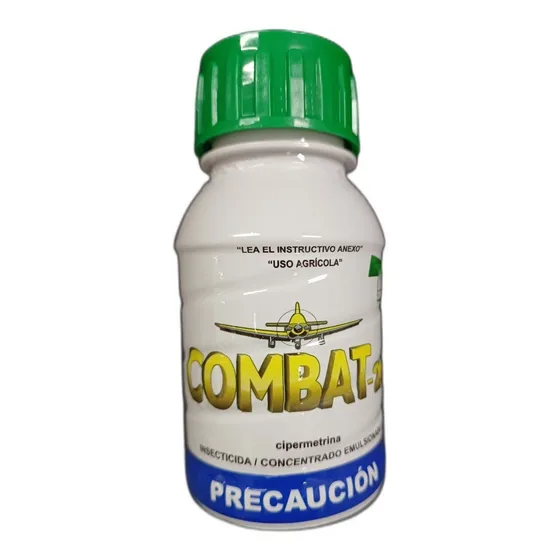 Combat 20 250ml Dragon Insecticida Cipermetrina Plagas Campo