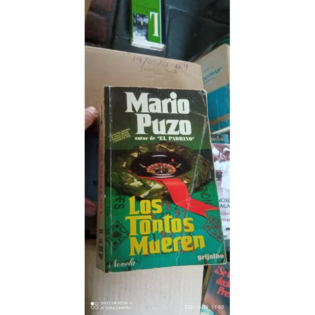 Libro Los Tontos Mueren. Mario Puzo
