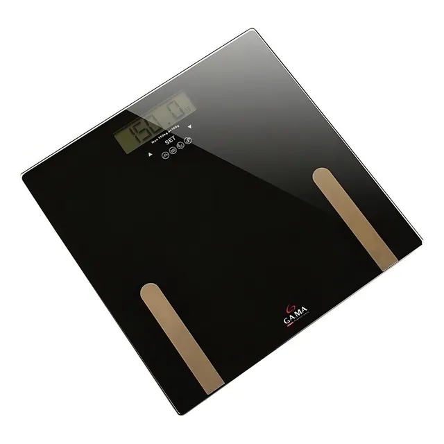 GA.MA Italy SCF 2000 Balanza digital color negro hasta 150 kg