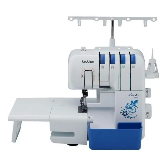 Máquina de coser overlock Brother Remalladora 3534DT portable color blanco 110V