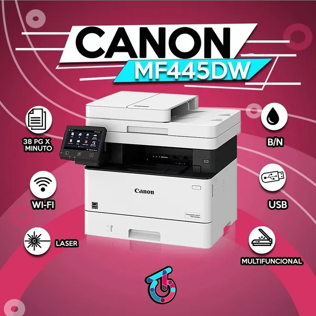 Multifuncional Image Class Canon Mf-445dw Nueva