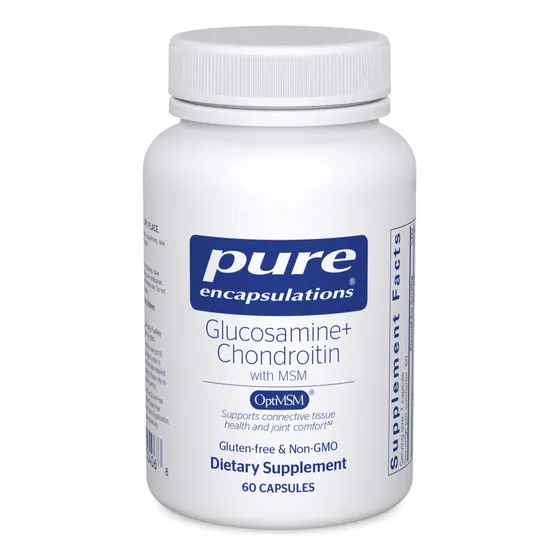 Complemente Pure Encapsulations Con Glucosamina Y Condroitin