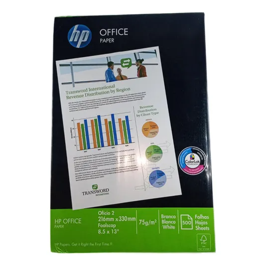 Papel Fotocopia Extra Oficio Hp
