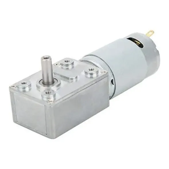 Motorreductor Gusano Jgy370 12v Electrónica Robótica 10 Rpm