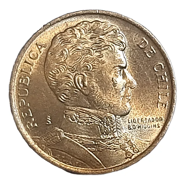 Moneda Chilena De 1 Peso Año 1990 ( Llorón )