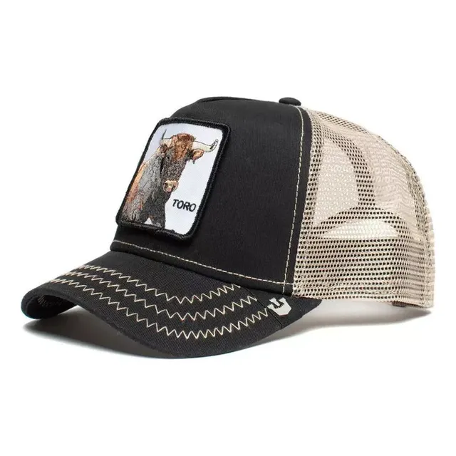 Gorra De Béisbol Con Dibujo Animado De Sombrero De Animal 