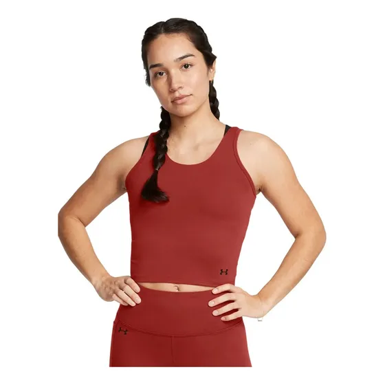 Musculosa Under Armour Motion Tank Naranja Mujer