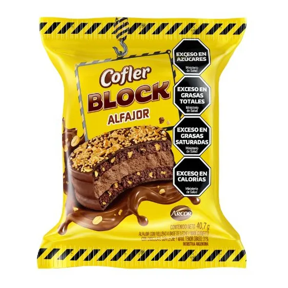 Alfajor Block Simple - Arcor Oficial