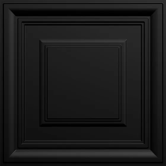 24 Placas Revestimento 3d Parede Preto Fosco Premium(6m²)