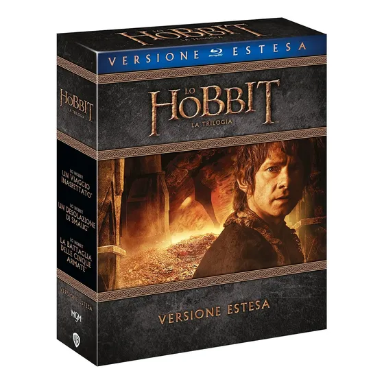 Blu-ray Trilogia O Hobbit - Versao Estendida - Importado