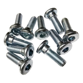 Rotor De Freno De Disco M8 X 20mm Tornillos De Plata Pernos Rotor De Freno De Disco M8 X 20mm Tornillos De Plata Pernos
