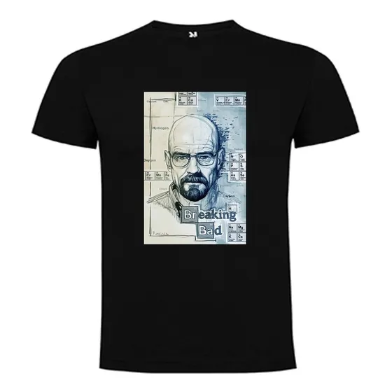 Polera Breaking Bad  Algodón Pow Club 