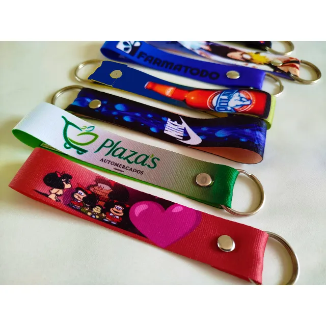 Pack De Llaveros Mini Lanyards Personalizados.