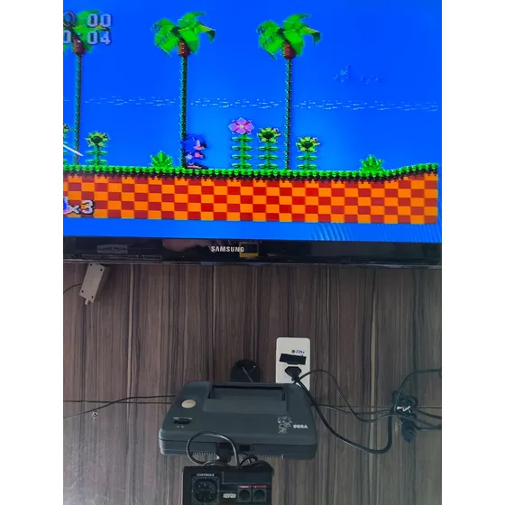 Master System 3 Compact - Controle Original - Bem Conservado.