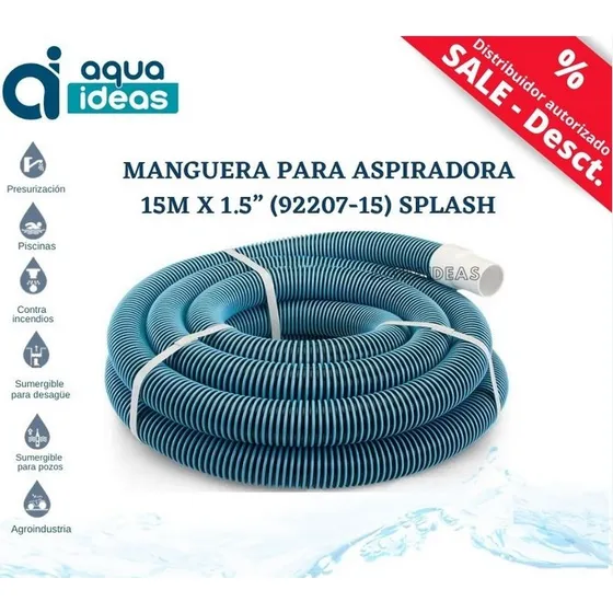 Manguera Para Aspirado De Piscinas 