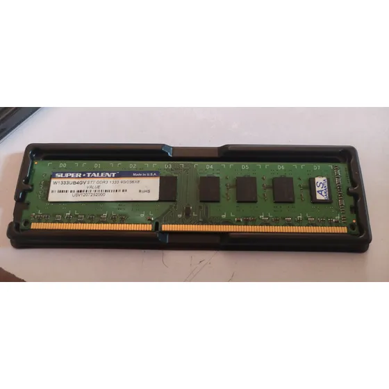Memoria 4gb Ddr3 1333 Mhz Pc3-10600 Super Talent
