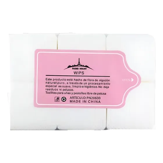 Wipes Magico Sin Pelusa Paris Night Pestañas Uñas