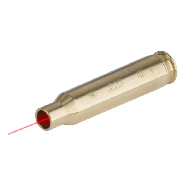 Colimador Laser Para Cartucho .223 Rem Rojo Laton