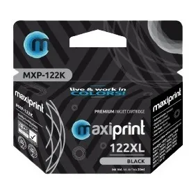 Cartucho Hp 122 Xl Negro Compatible Maxiprint 1000 1010 1050