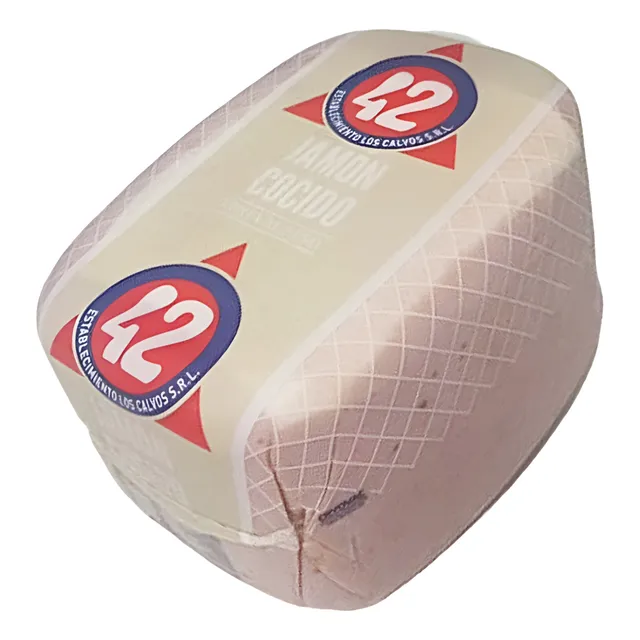 Fiambre Jamon Cocido Tradicional Los Calvos 42 Pieza X 4 Kg.