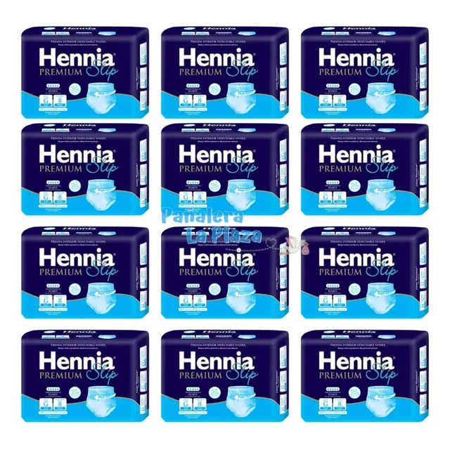 96 Hennia Premium Slip Ropa Interior Descartable G - Grande