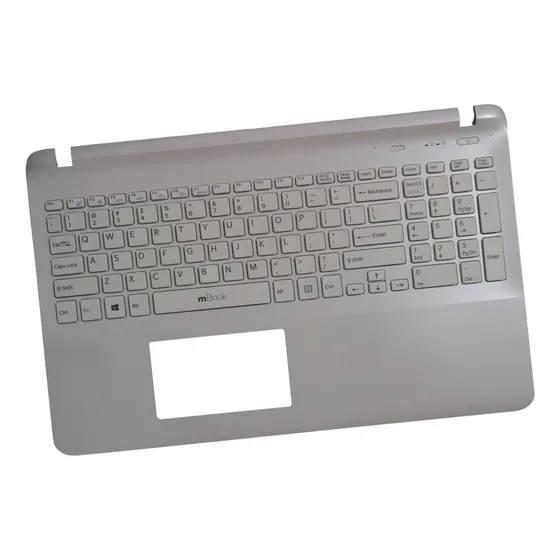 Carcaça Base Teclado Para Sony Vaio Svf152c29x Branco