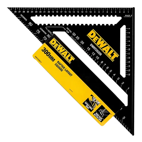Escuadra métrica 30cm DEWALT DWHT25228-0