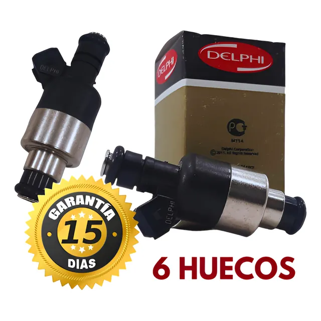 Inyector De Gasolina Daewoo Racer Lanos 6 Huecos 12 Ohmios