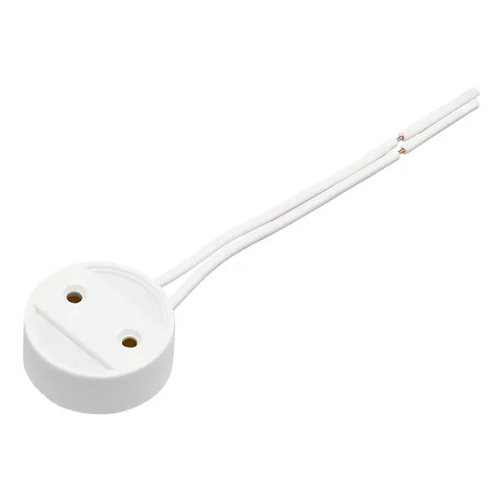 Kit 40 Soquete Lâmpada Tubular Fluorescente T8 C/ Rabicho Cor da luz Branco 127/220V EPM