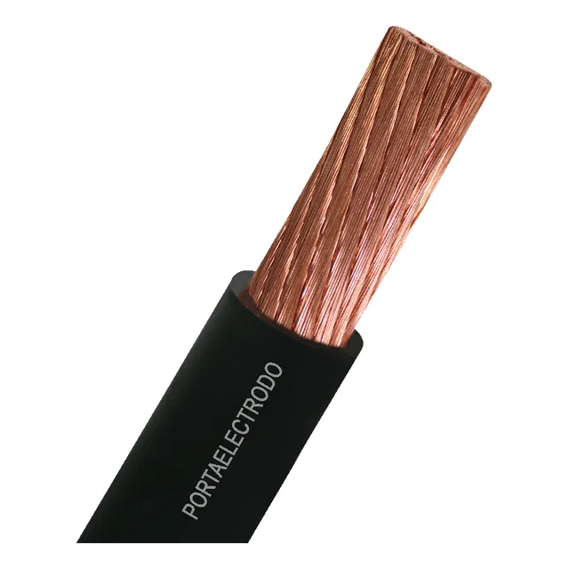 Cable Porta Electrodomésticos Cal 2 Negro Rollo De 10 Mts Negro